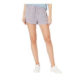 RVCA blue flowy shorts